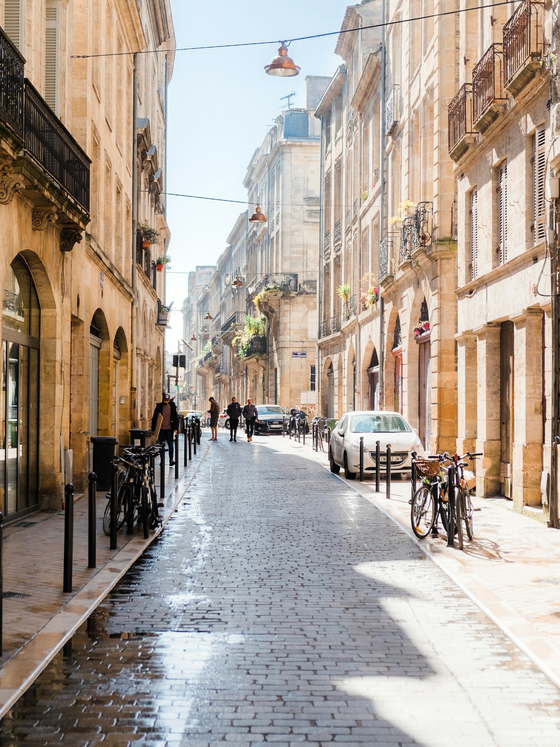 Rue commerçante de Bègles